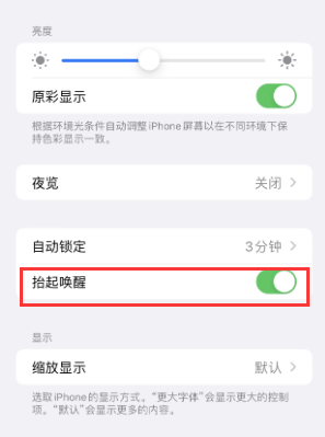 惠来苹果授权维修站分享iPhone轻点无法唤醒怎么办