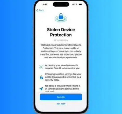 惠来苹果授权维修店分享被盗设备保护功能开启方法