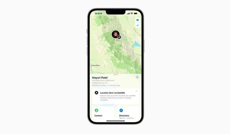 惠来苹果14维修分享iPhone14系列中 FindMy功能通过卫星分享位置方法教程 